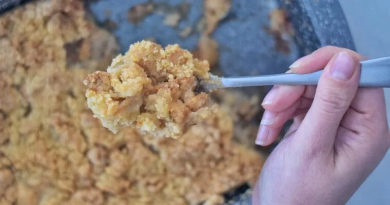 Crumble aux pommes : la recette facile et rapide
