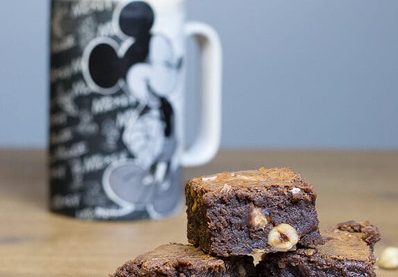 Brownie chocolat noisettes