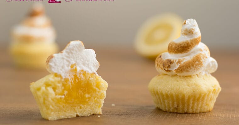 Cupcakes au citron meringué