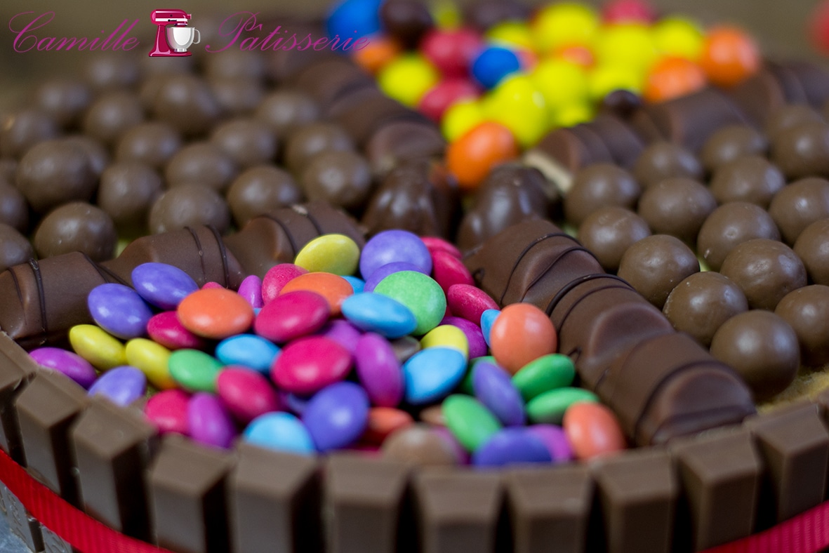 Gateau Bonbons Pour Le Telethongourmand Camille Patisserie