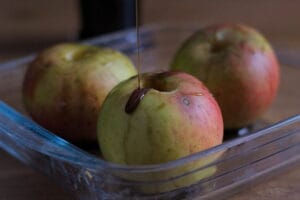 Pomme au four et éclats de noisettes 2 pomme au four