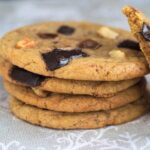 Cookies chocolat, noix de macadamia et galabé