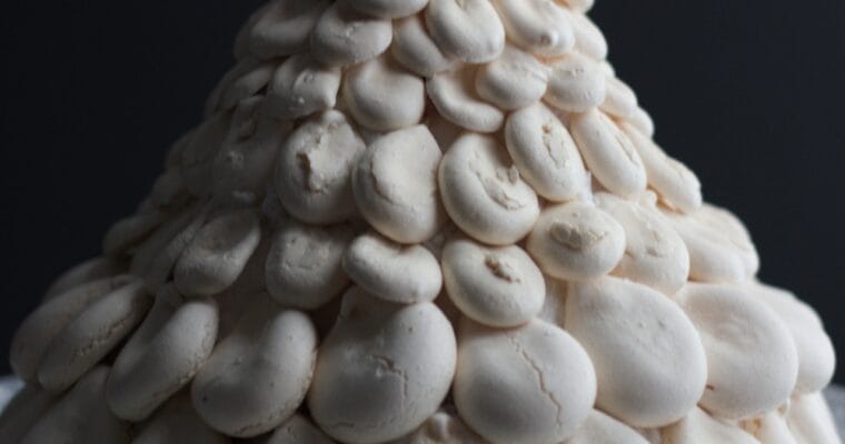 Bûche citron framboise meringuée 2 Bûche citron framboise meringuée