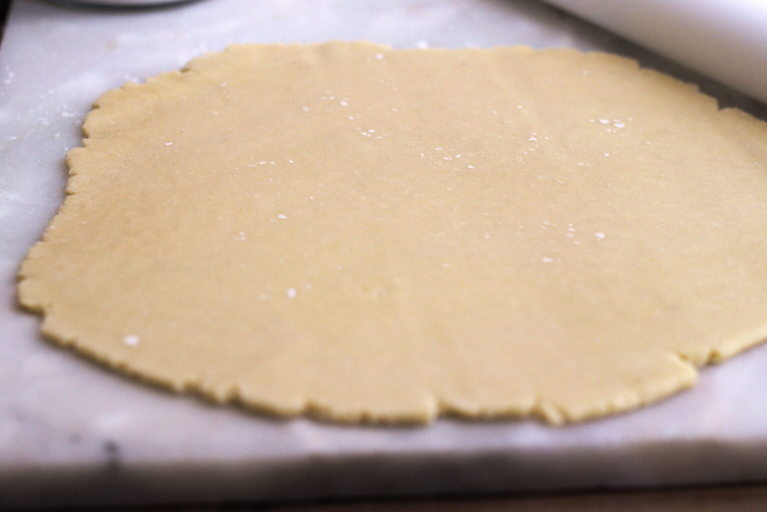 La tarte aux pommes façon CAP pâtissier Camille Patisserie