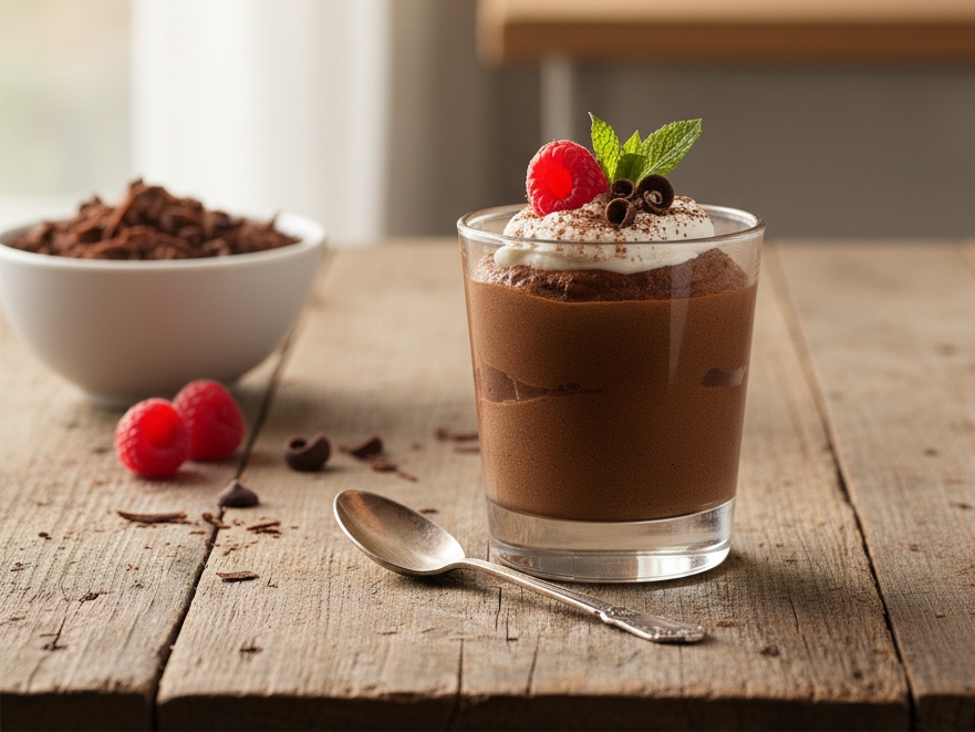 Mousse de chocolate sin huevo: todos los trucos para una textura perfecta