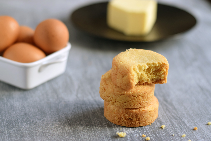 Pan dulce bretón súper fácil - 5 ingredientes - Camille Patisserie